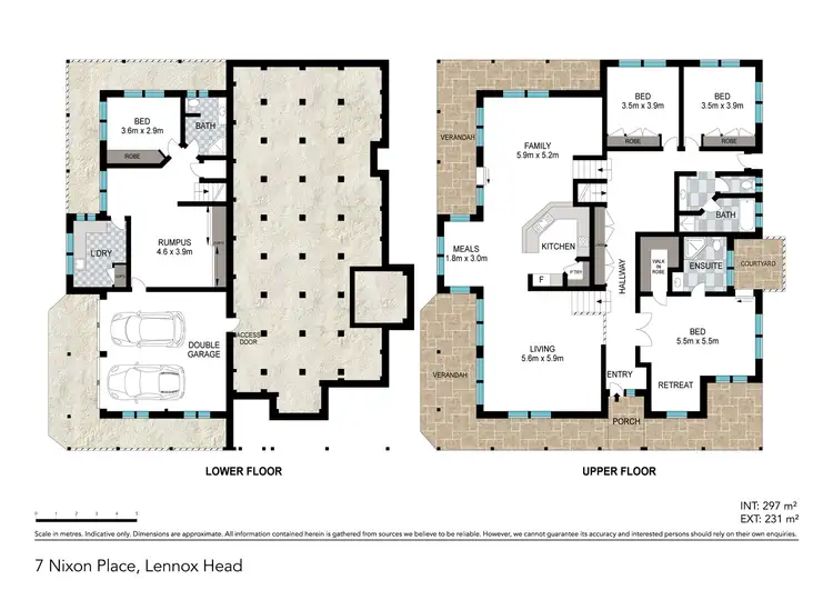 Floorplan of Homely house listing, 7 Nixon Place, Lennox Head NSW 2478