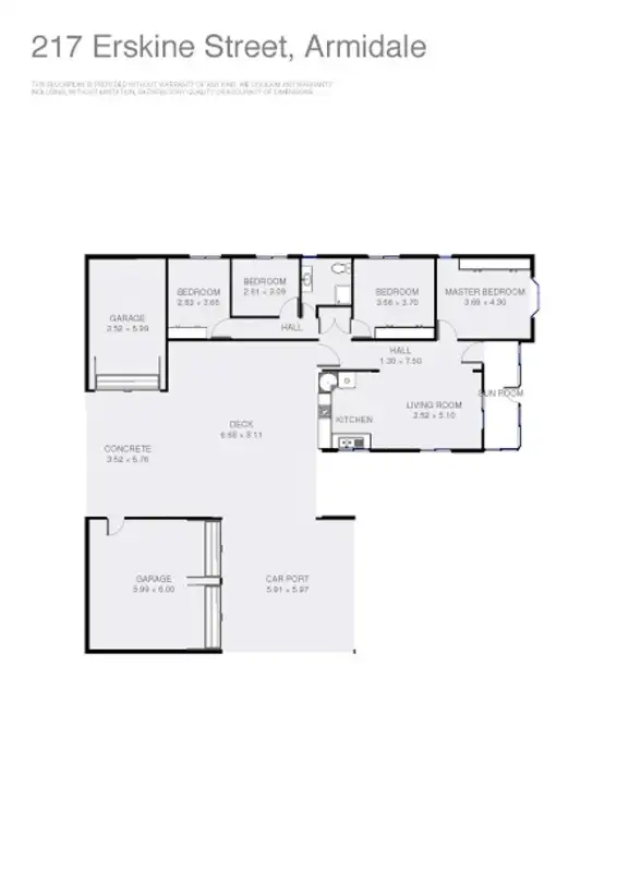 Floorplan of Homely house listing, 217 Erskine Street, Armidale NSW 2350