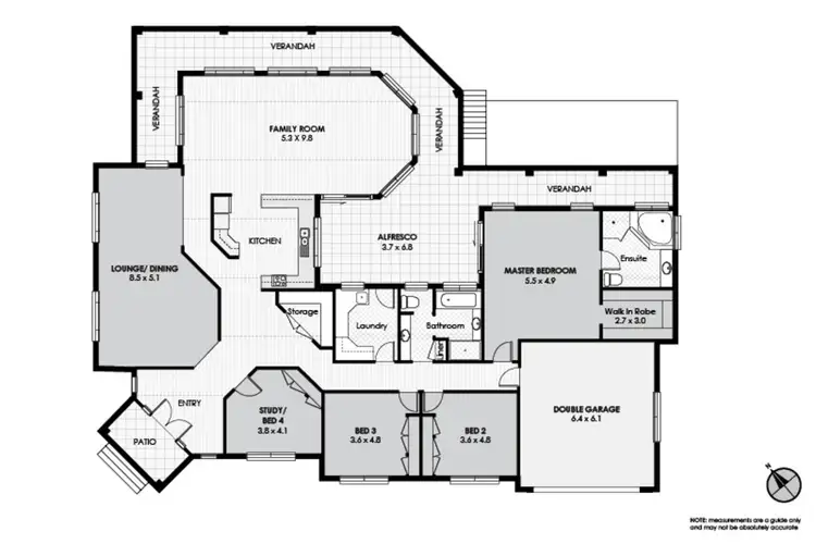 Floorplan of Homely house listing, 41 Tea Tree Avenue, Aberglasslyn NSW 2320