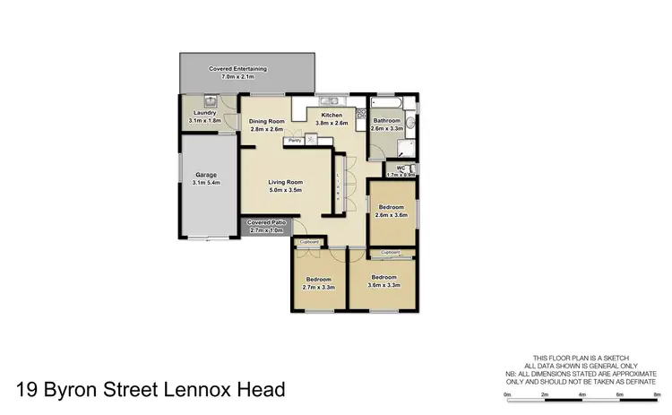 Floorplan of Homely house listing, 19 Byron Street, Lennox Head NSW 2478