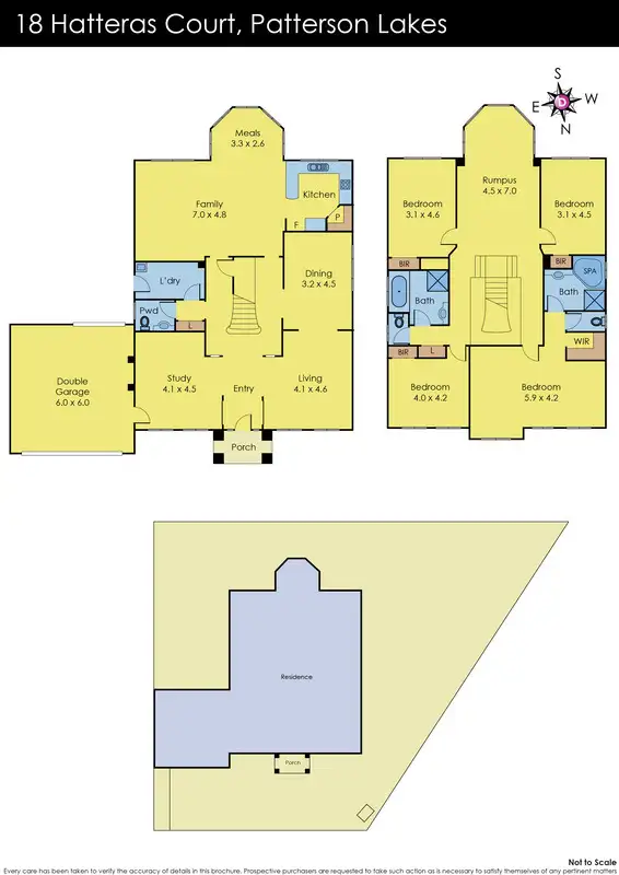Floorplan of Homely house listing, 18 Hatteras Court, Patterson Lakes VIC 3197