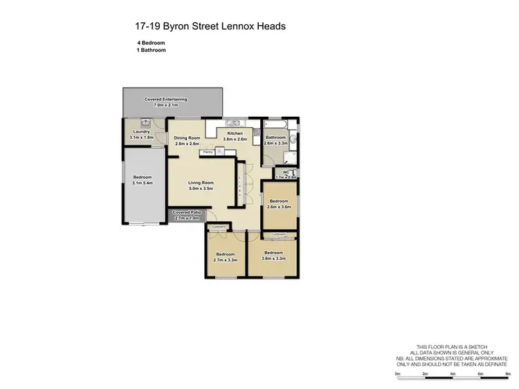 Floorplan of Homely house listing, 17 - 19 Byron Street, Lennox Head NSW 2478