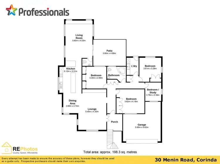 Floorplan of Homely house listing, 30 Menin Road, Corinda QLD 4075