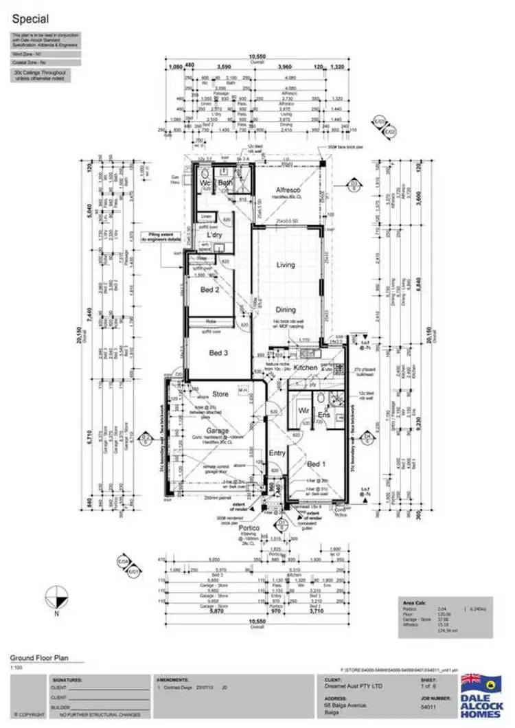 Floorplan of Homely house listing, 68 Balga Avenue, Balga WA 6061