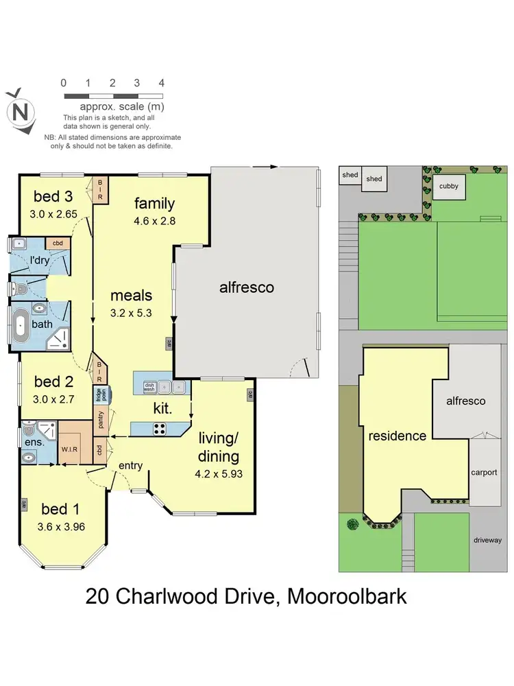 Floorplan of Homely house listing, 20 Charlwood Drive, Mooroolbark VIC 3138
