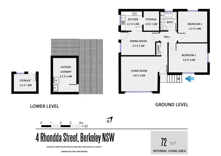 Floorplan of Homely house listing, 4 Rhondda Street, Berkeley NSW 2506