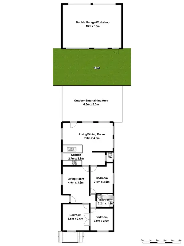 Floorplan of Homely house listing, 89 Cherry Street, Ballina NSW 2478