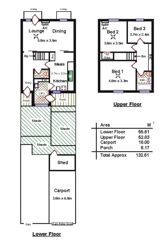 Floorplan of Homely townhouse listing, 35 Pelican Place, Semaphore Park SA 5019