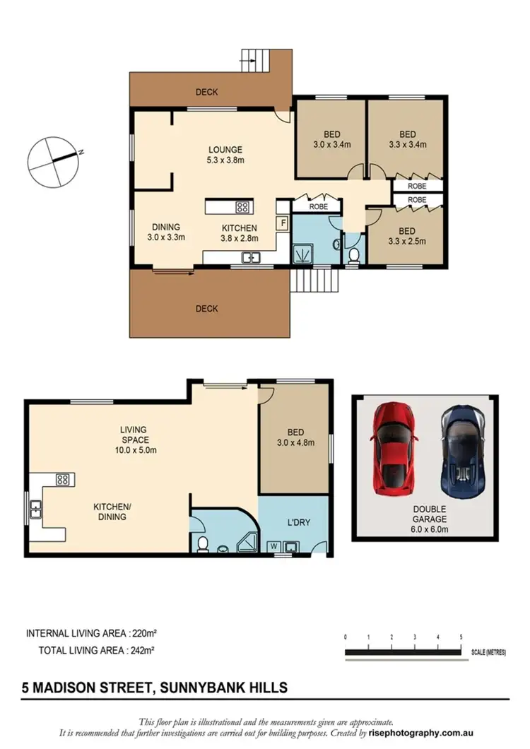 Floorplan of Homely house listing, 5 Madison Street, Sunnybank Hills QLD 4109