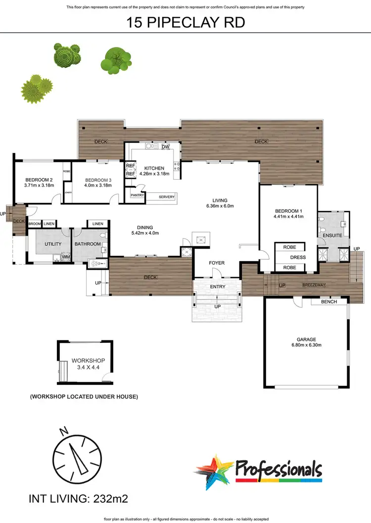 Floorplan of Homely rural property listing, 15 Pipeclay Road, Mullumbimby NSW 2482