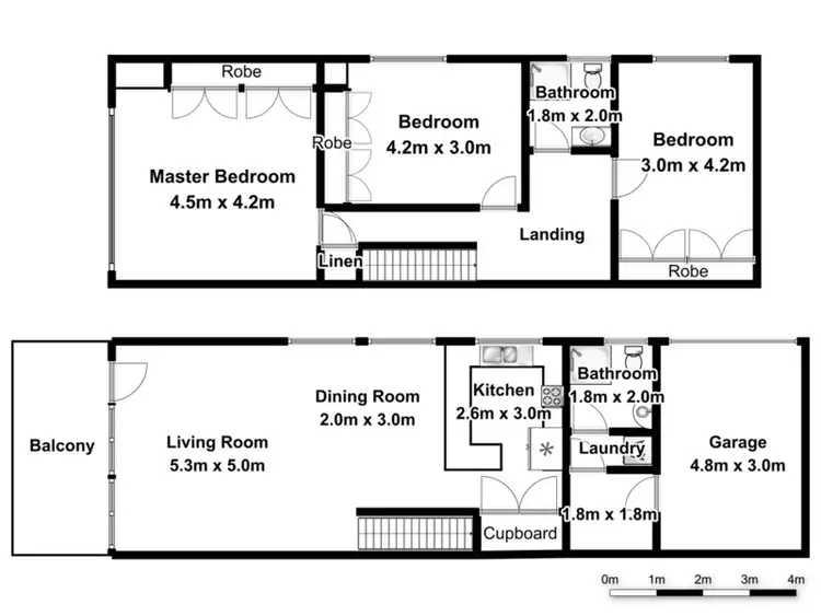 Floorplan of Homely unit listing, 6/1-3 Henry Philp Avenue, Ballina NSW 2478