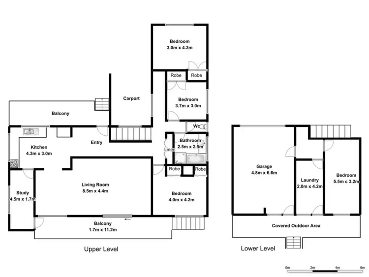 Floorplan of Homely house listing, 6 Wendy Street, East Ballina NSW 2478