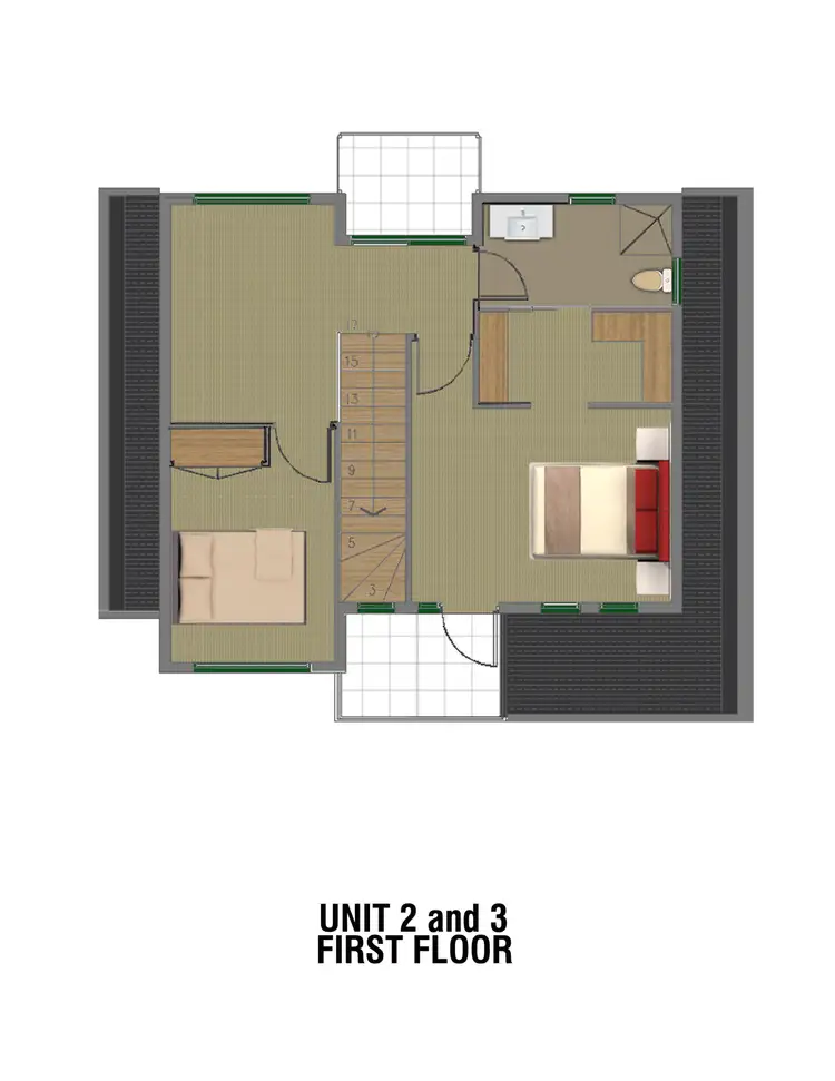 Floorplan of Homely townhouse listing, 3/26 Burrows Avenue, Dandenong VIC 3175