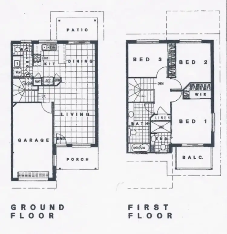 Floorplan of Homely townhouse listing, 56/14 Fleet Street, Browns Plains QLD 4118
