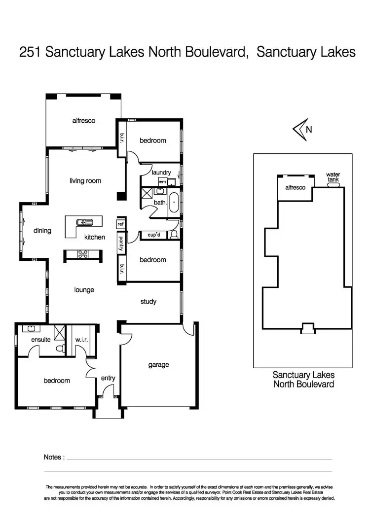 Floorplan of Homely house listing, 251 Sanctuary Lakes North Boulevard, Sanctuary Lakes VIC 3030