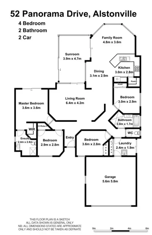 Floorplan of Homely house listing, 52 Panorama Drive, Alstonville NSW 2477
