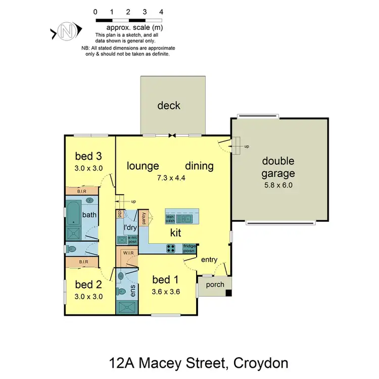 Floorplan of Homely house listing, 12A Macey Street, Croydon South VIC 3136