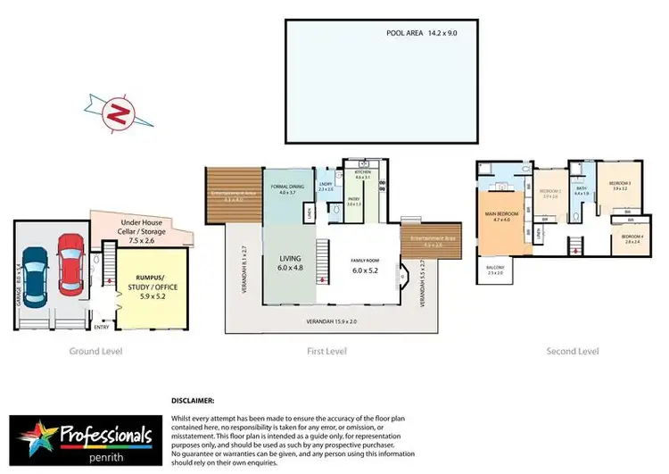 Floorplan of Homely house listing, 25 Corsair Crescent, Cranebrook NSW 2749