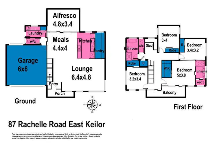 Floorplan of Homely house listing, 87 Rachelle Road, Keilor East VIC 3033