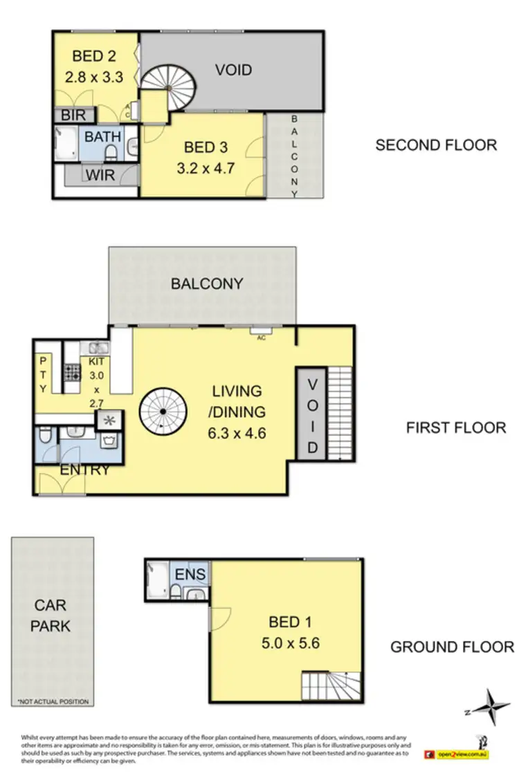 Floorplan of Homely apartment listing, 6/69 Gamon Street, Yarraville VIC 3013