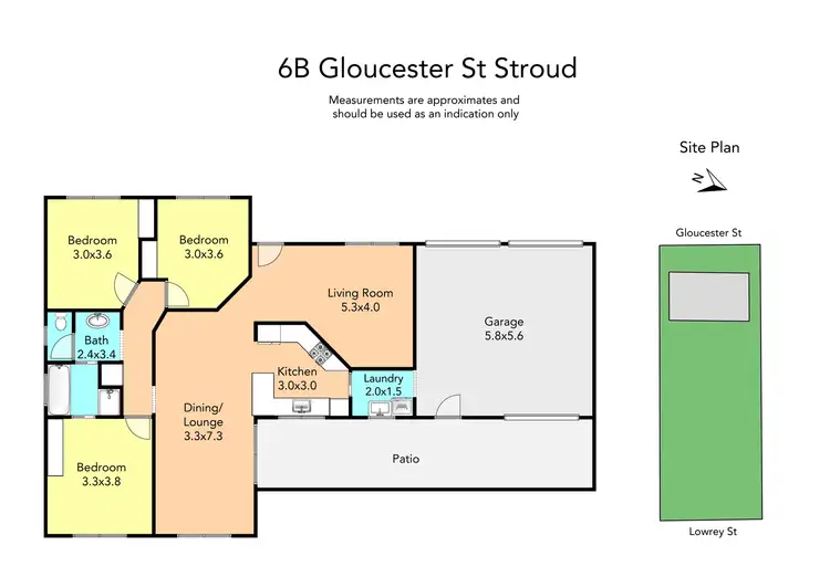 Floorplan of Homely house listing, 6b Gloucester Street, Stroud NSW 2425