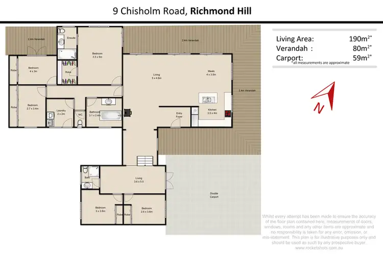 Floorplan of Homely house listing, 9 Chisholm Road, Richmond Hill NSW 2480