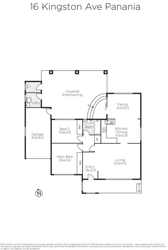 Floorplan of Homely house listing, 16 Kingston Avenue, Panania NSW 2213