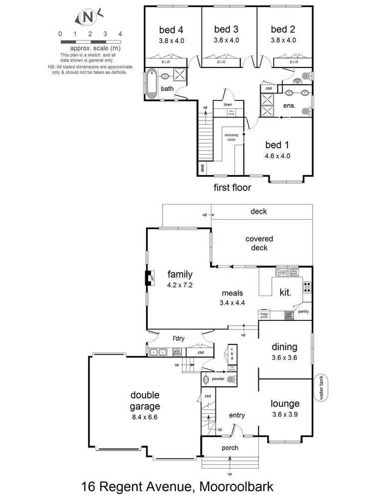 Floorplan of Homely house listing, 16 Regent Avenue, Mooroolbark VIC 3138