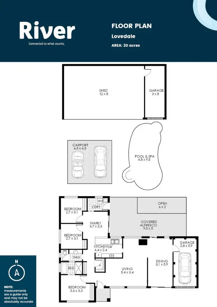 Floorplan of Homely rural property listing, Address available on request