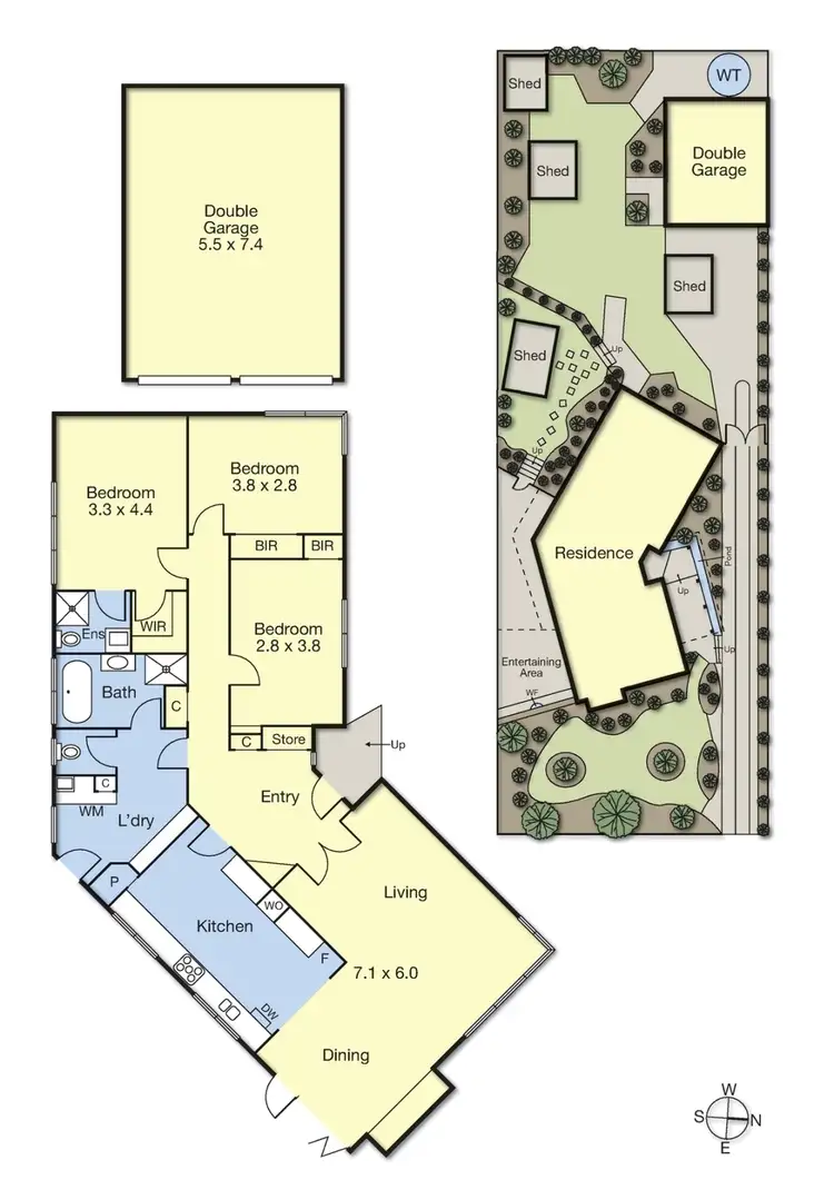 Floorplan of Homely house listing, 12 Moonah Road, Wantirna South VIC 3152
