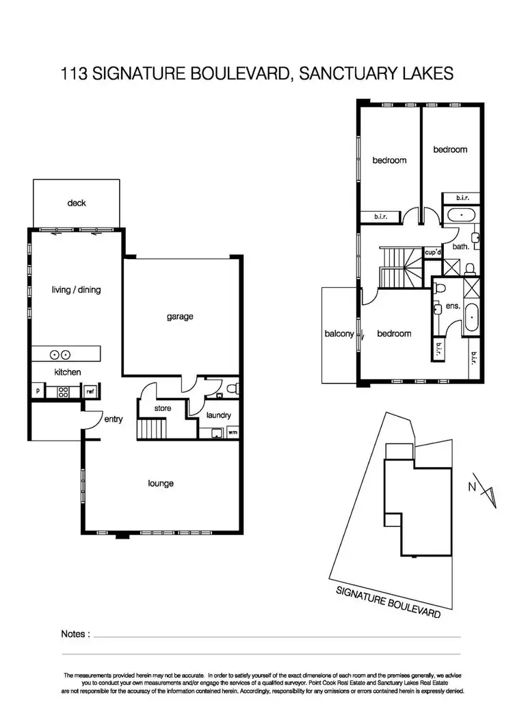 Floorplan of Homely house listing, 113 Signature Boulevard, Sanctuary Lakes VIC 3030