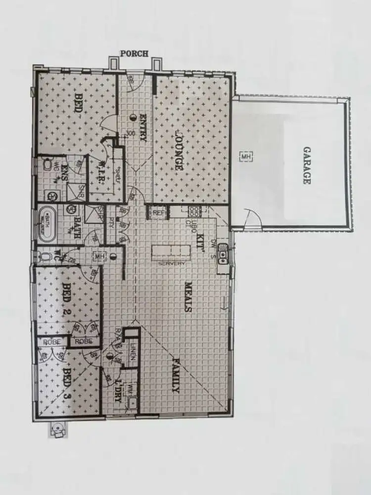 Floorplan of Homely house listing, 28 Centre Road, Shepparton VIC 3630