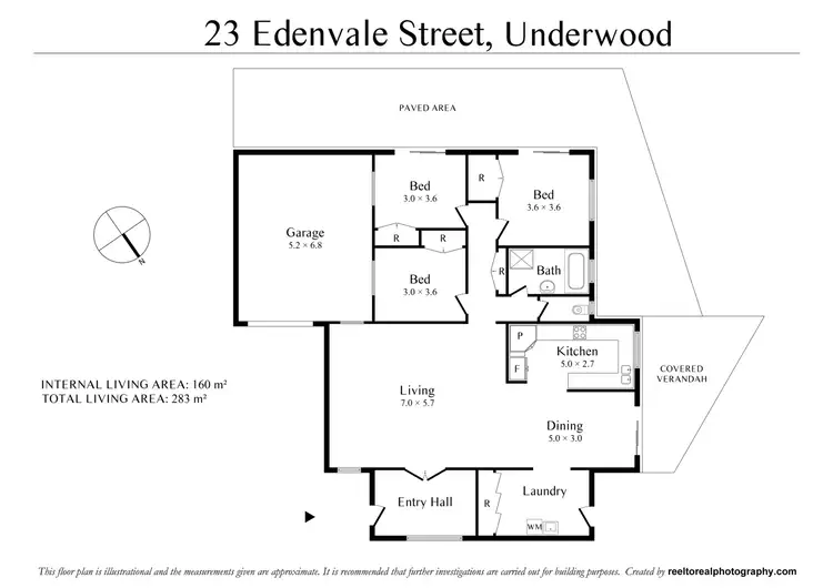 Floorplan of Homely house listing, 23 Edenvale Street, Underwood QLD 4119