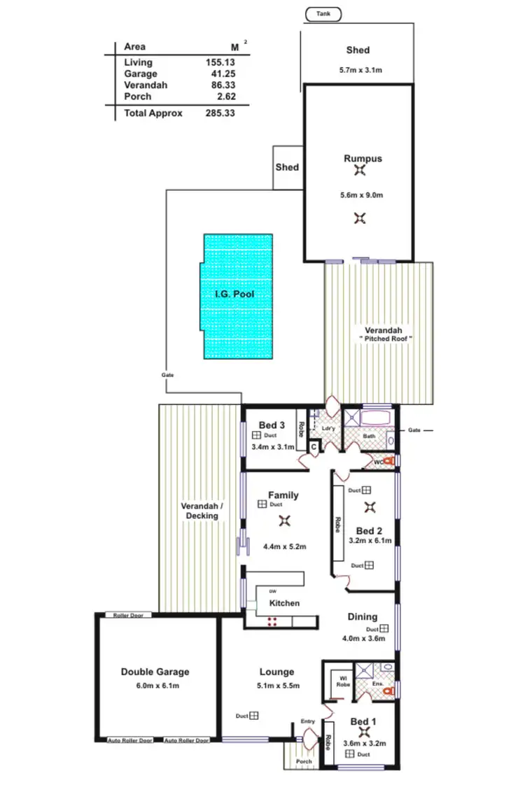 Floorplan of Homely house listing, 2 Brookman Street, Osborne SA 5017