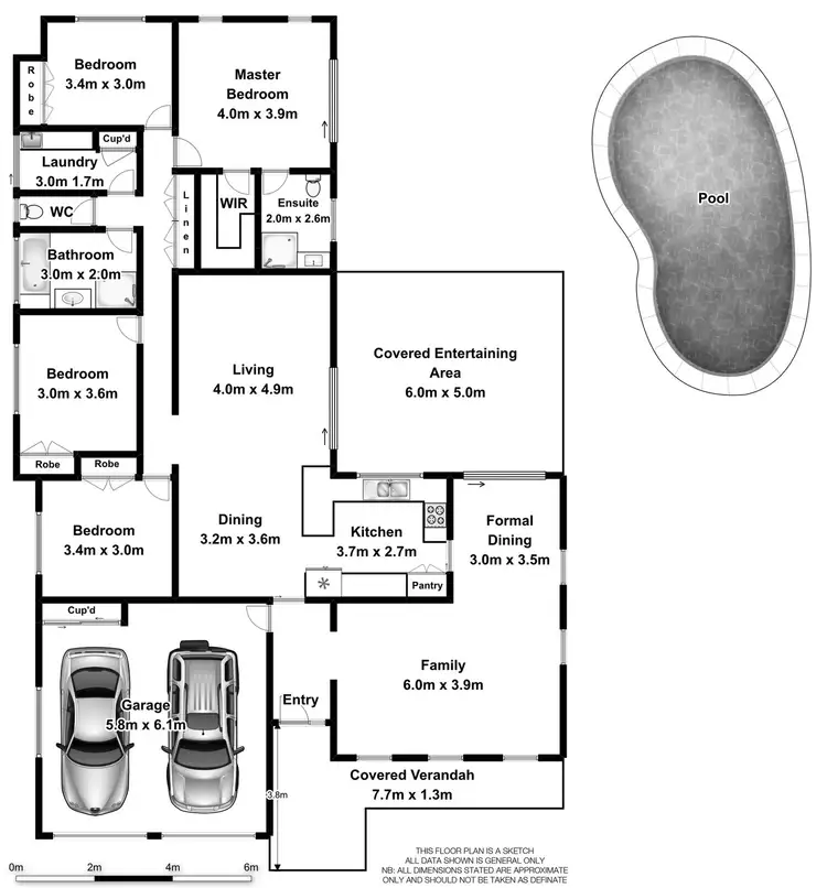 Floorplan of Homely house listing, 5 Pelican Place, East Ballina NSW 2478