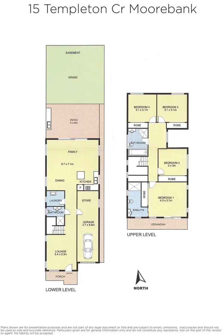 Floorplan of Homely house listing, 15 Templeton Crescent, Moorebank NSW 2170