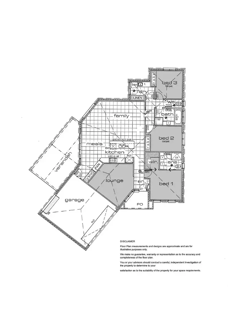 Floorplan of Homely house listing, Lot 11/654 Etiwanda Avenue, Mildura VIC 3500