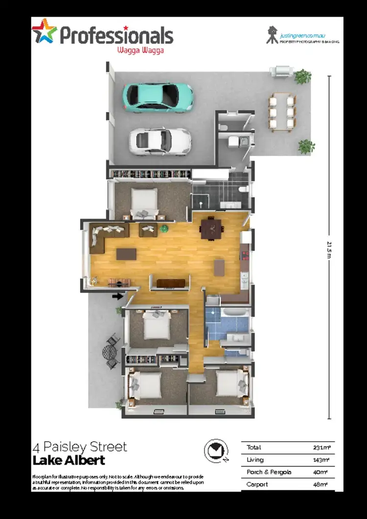 Floorplan of Homely house listing, 4 Paisley Street, Lake Albert NSW 2650