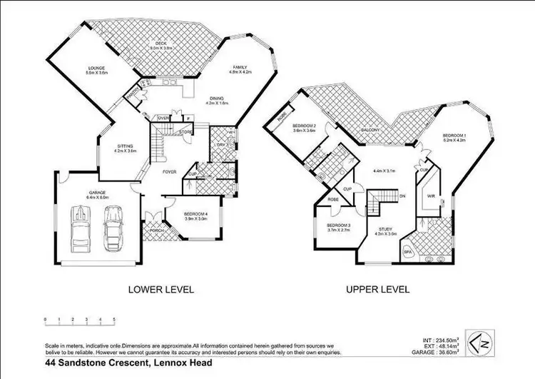 Floorplan of Homely house listing, 44 Sandstone Crescent, Lennox Head NSW 2478