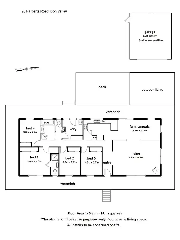 Floorplan of Homely house listing, 95 Harberts Road, Don Valley VIC 3139
