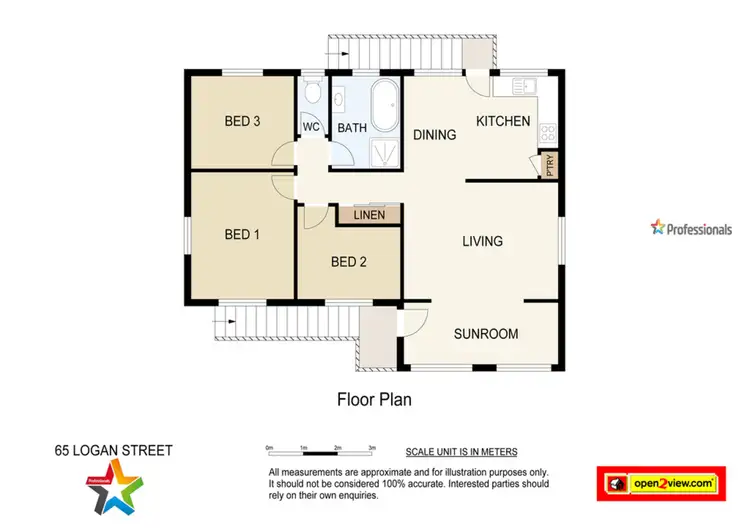 Floorplan of Homely house listing, 65 Logan Street, Beenleigh QLD 4207
