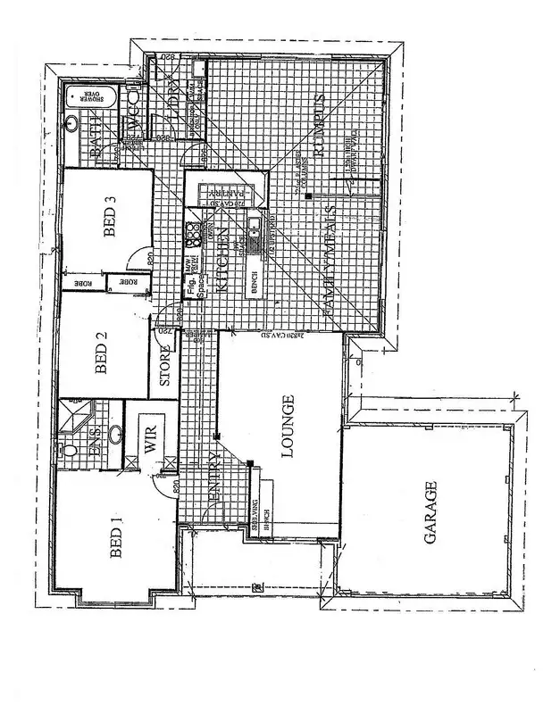 Floorplan of Homely house listing, 16 Belleview Drive, Irymple VIC 3498