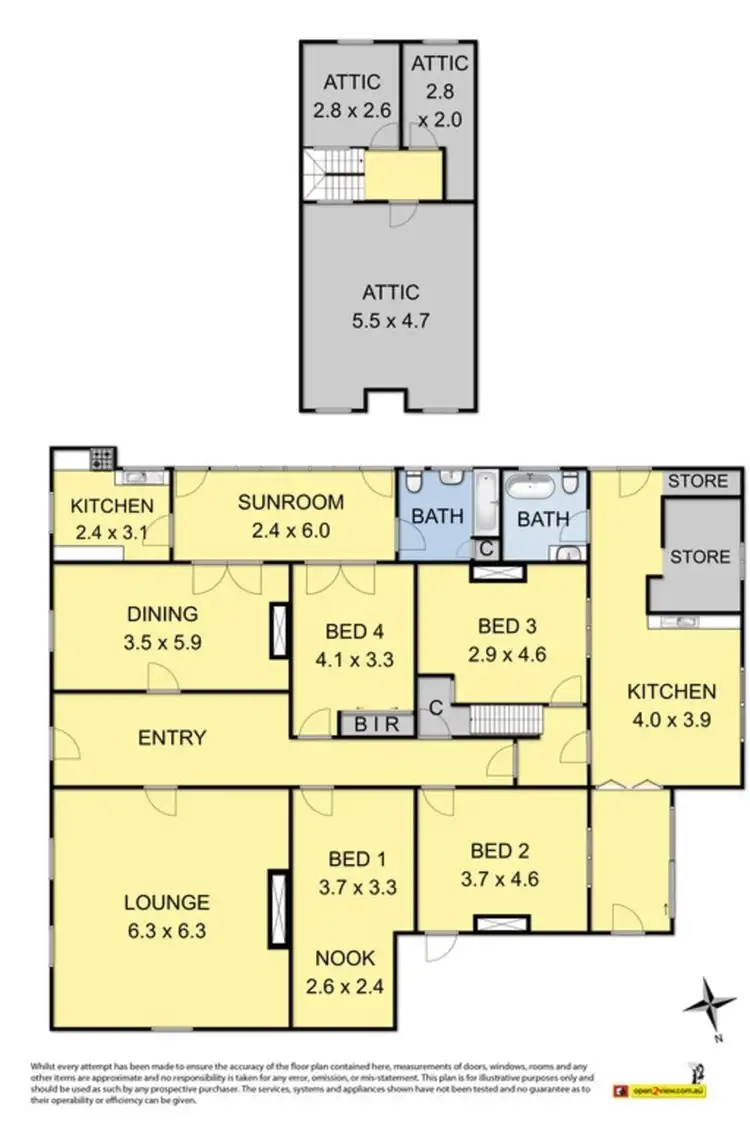 Floorplan of Homely house listing, 31-33 Somerville Road, Yarraville VIC 3013
