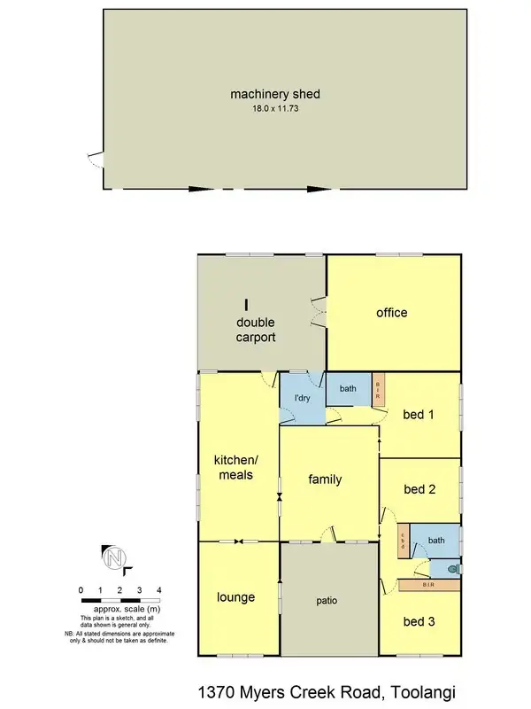 Floorplan of Homely rural property listing, 1370 Myers Creek Road, Toolangi VIC 3777