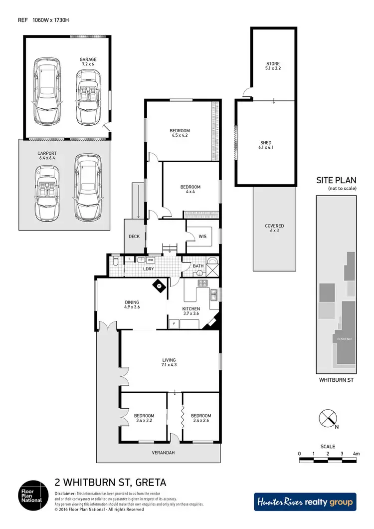Floorplan of Homely house listing, 2 Whitburn Street, Greta NSW 2334