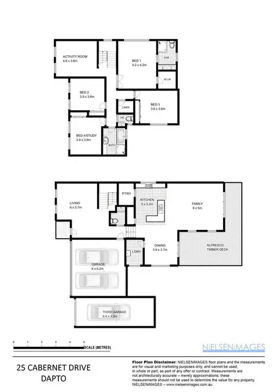 Floorplan of Homely house listing, 25 Cabernet Drive, Dapto NSW 2530