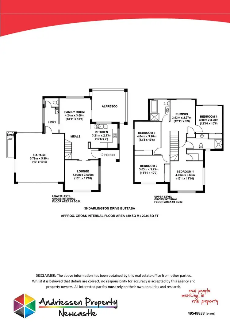 Floorplan of Homely house listing, 39 Darlington Drive, Buttaba NSW 2283