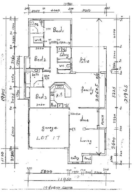 Floorplan of Homely house listing, 19 Robina Grove, Forster NSW 2428