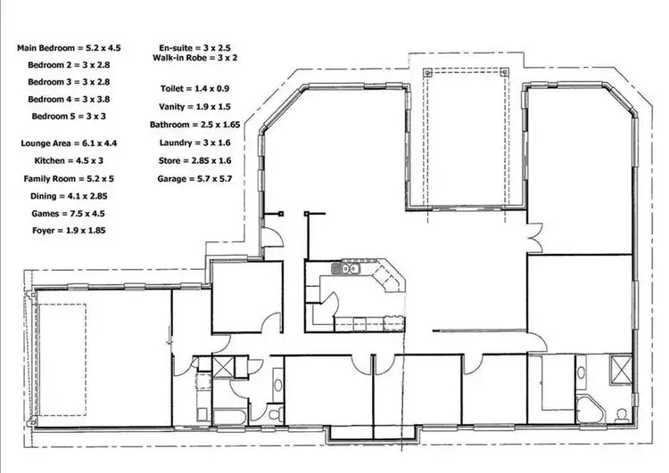 Floorplan of Homely house listing, 3 Highfield Terrace, Cumbalum NSW 2478