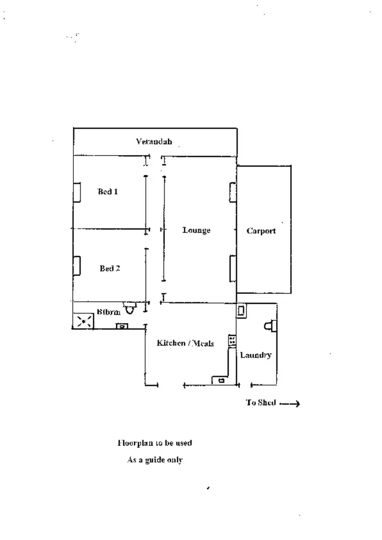 Floorplan of Homely house listing, 14 Oldham Street, Kapunda SA 5373